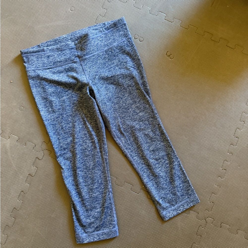 Under Armour Blue Heathered Leggings